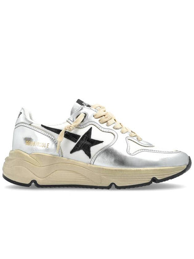 Golden Goose Sneakers Running Sole, Women's, Silver - GOLDEN GOOSE - BALAAN 1