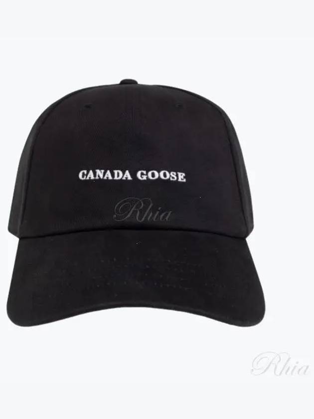 Embroidery Logo Ball Cap Black - CANADA GOOSE - BALAAN 2