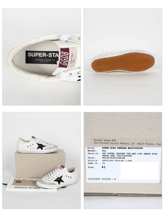 Men's Superstar Low Top Sneakers White - GOLDEN GOOSE - BALAAN 5