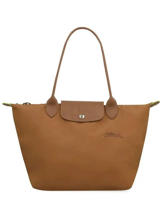 24FW Pliage Green M Tote Bag Medium Brown L2605 919 504 - LONGCHAMP - BALAAN 1