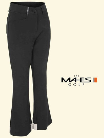 Orange Label Siwon Material Bootcut Pleated Pants Women s Black GPW8151 - MAHES - BALAAN 1