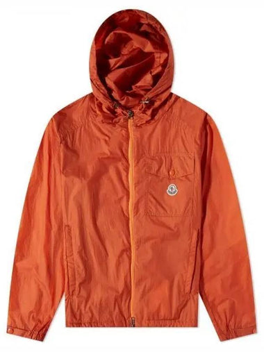 Men's Samakar Zip Up Hoodie Orange - MONCLER - BALAAN 1