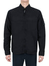 Taylon L Zip-up Long Sleeve Shirt Black - CP COMPANY - BALAAN 3