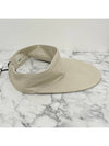 TYRY Logo Visor Cap Hat Ecru Red CQ004XFA A3C05A ECRD - ISABEL MARANT ETOILE - BALAAN 4