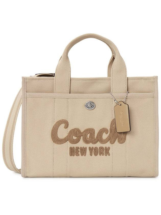 Cargo Women Tote Bag CP158 LH DARK NATURAL - COACH - BALAAN 1