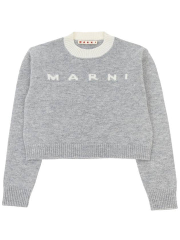 Kids Logo M00623 M00ML 0M903 Wool Cashmere Knit Adults can wear - MARNI - BALAAN 1