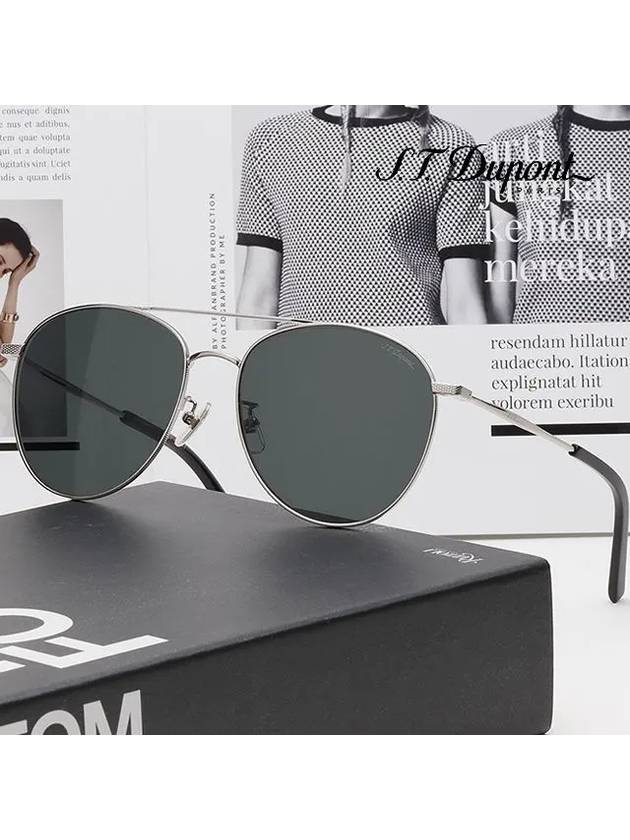 Sunglasses DP6647 1 Black Two Bridge - S.T. DUPONT - BALAAN 3