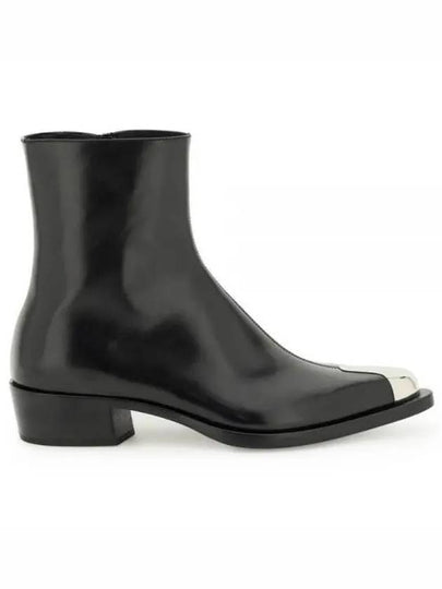 Punk Ankle Boots Black - ALEXANDER MCQUEEN - BALAAN 2