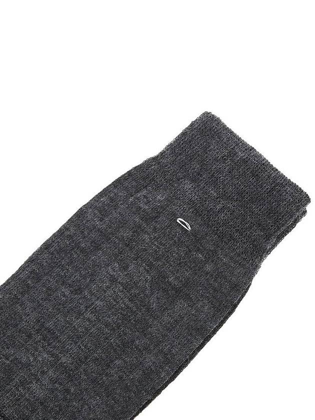 Tabito Ribbed Socks Gray - MAISON MARGIELA - BALAAN 5