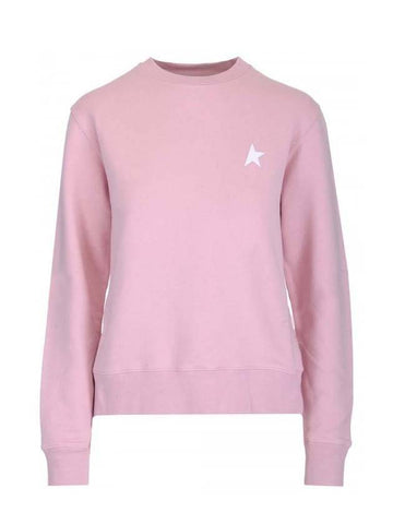 Women's Star Collection Sweatshirt Pink - GOLDEN GOOSE - BALAAN.