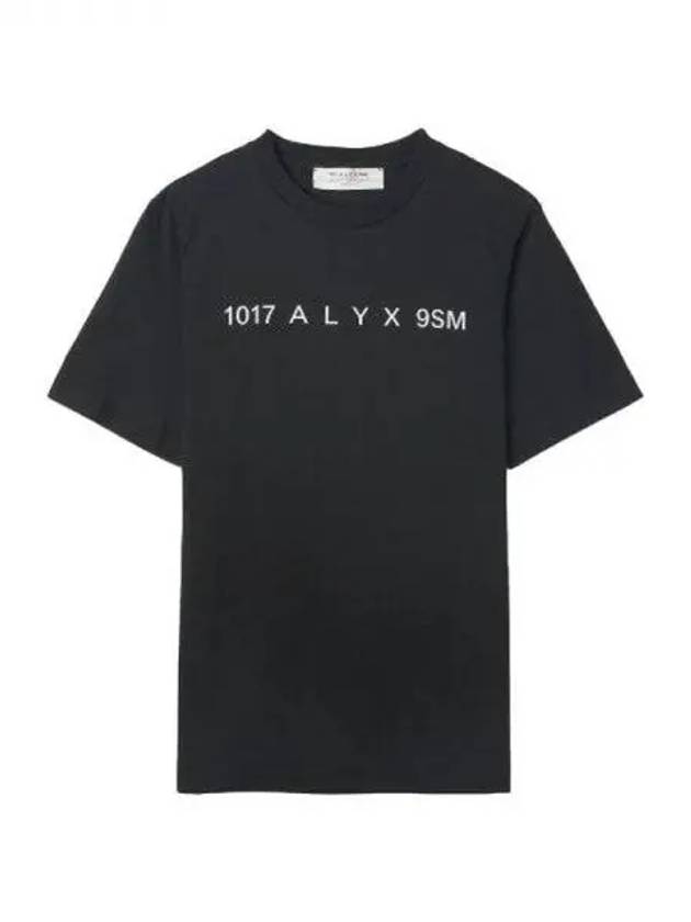 LOGO PRINT COTTON T SHIRT - 1017 ALYX 9SM - BALAAN 1