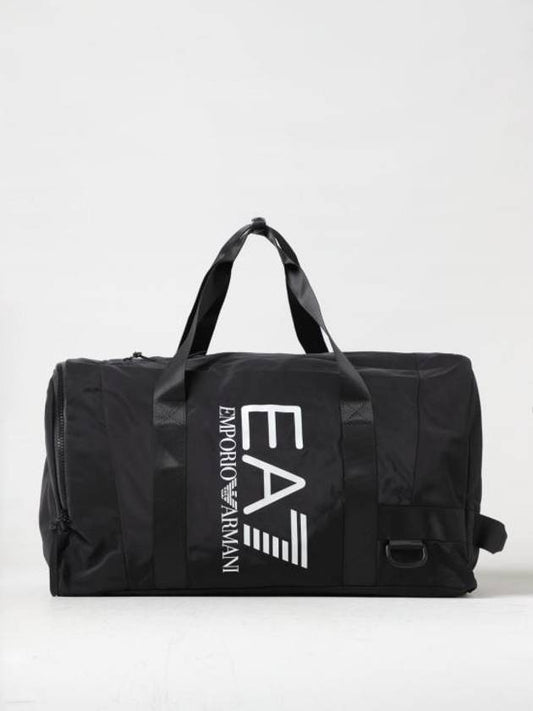 EA7 Logo Duffel Bag Black - EMPORIO ARMANI - BALAAN 1