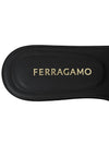 Women's Gancini Slippers Black - SALVATORE FERRAGAMO - BALAAN 9