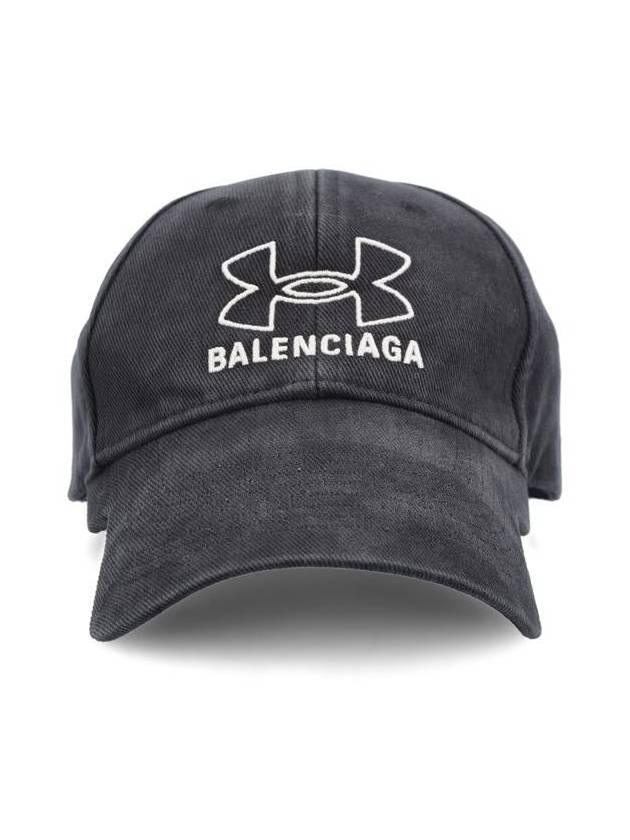 Embroidered Logo Ball Cap Black - BALENCIAGA - BALAAN 3