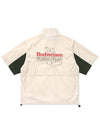 MALBON BUDWEISER WIND ANORAK CREAM - MALBON GOLF - BALAAN 2