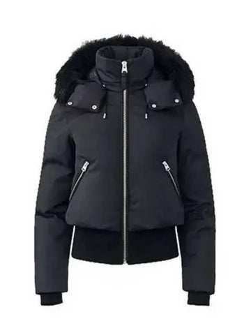 Corey women s short padded jacket banding black 271255 - MACKAGE - BALAAN 1