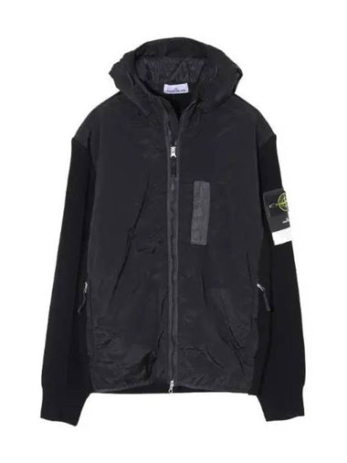 Nylon Metal Econyl Regenerated Primaloft Knit Hooded Blouson - STONE ISLAND - BALAAN 1