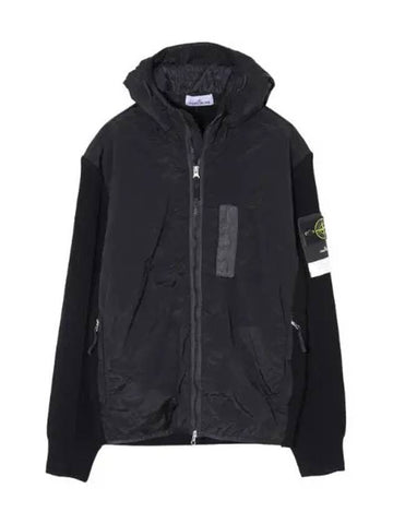 Nylon Metal Econyl Regenerated Primaloft Knit Hooded Blouson Men s Jacket - STONE ISLAND - BALAAN 1