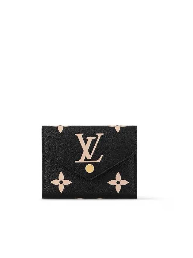 Victorine Tri-Fold Card Wallet Black - LOUIS VUITTON - BALAAN 2