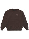 Health SeekersGolfers Crew Neck Sweatshirt BROWN M3313LFS03BRN - MALBON GOLF - BALAAN 2