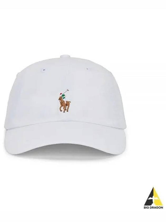 Pony Logo Classic Sport Ball Cap White - POLO RALPH LAUREN - BALAAN 2