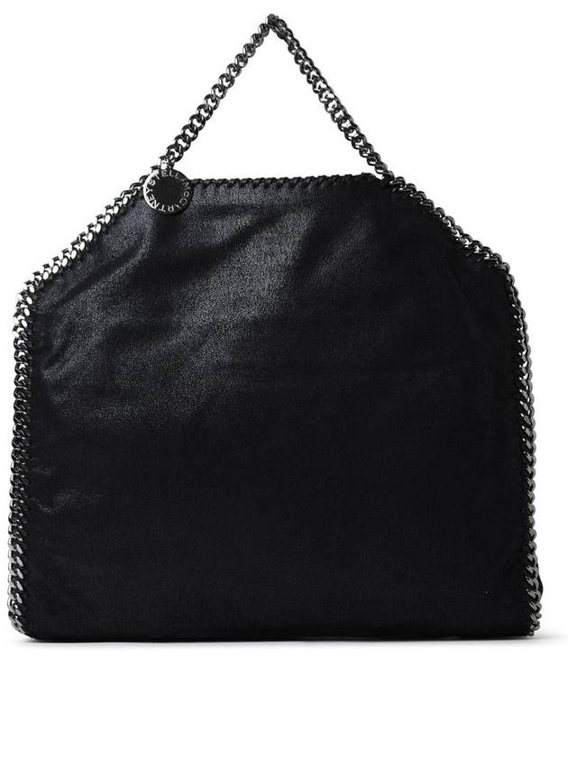 Falabella Fold Over Tote Bag Silver Black - STELLA MCCARTNEY - BALAAN 2