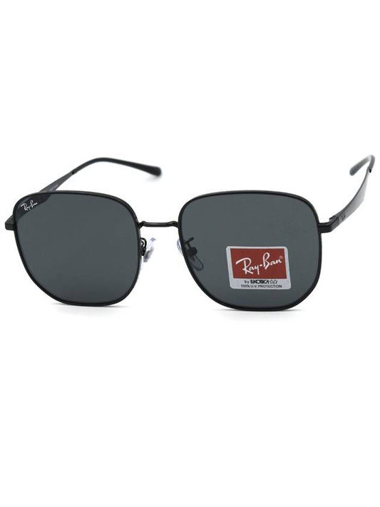 Eyewear Square Metal Sunglasses Black - RAY-BAN - BALAAN 2