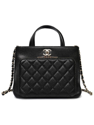 Business Affinity Cross Bag Black - CHANEL - BALAAN 1