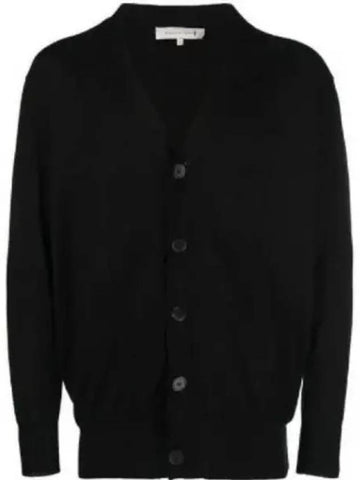 COTTON CARDIGAN KNP0041 KN0175 black 1054927 - MACKINTOSH - BALAAN 1