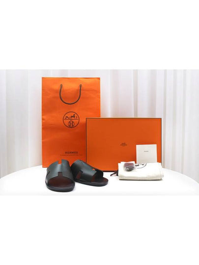 Izmir Men s Sandals Slippers Vert Ponce Size 43 H212879 - HERMES - BALAAN 2