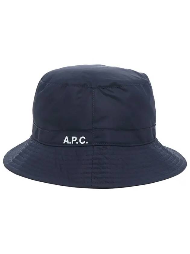 Logo Nylon Bucket Hat Navy - A.P.C. - BALAAN 2