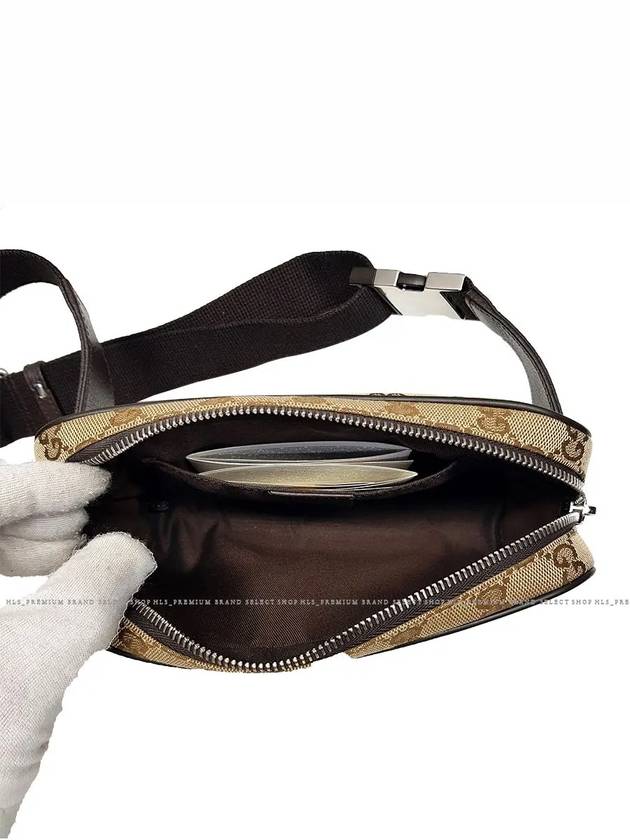 GG Supreme Canvas Belt Bag Beige - GUCCI - BALAAN 7