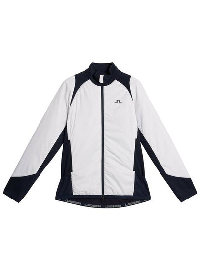 Women's Sana Hybrid Zip-Up Jacket White - J.LINDEBERG - BALAAN 2