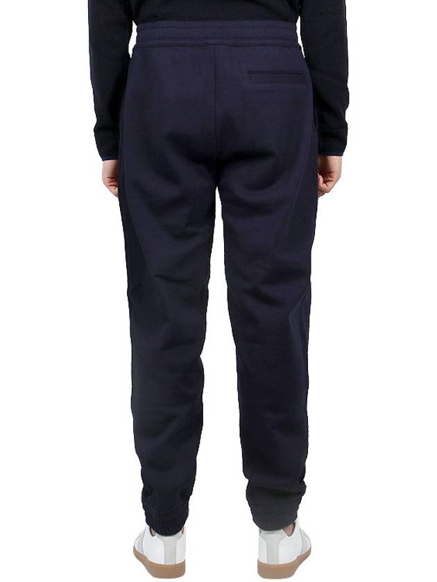 Sports Cotton Jersey Track Pants Navy - BURBERRY - BALAAN 5