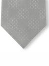 Men's Monogram Damier Tie Grey - LOUIS VUITTON - BALAAN 3