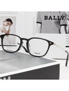 Eyewear Asian Fit Square Horn Rim Pink Bridge Eyeglasses black - BALLY - BALAAN 3