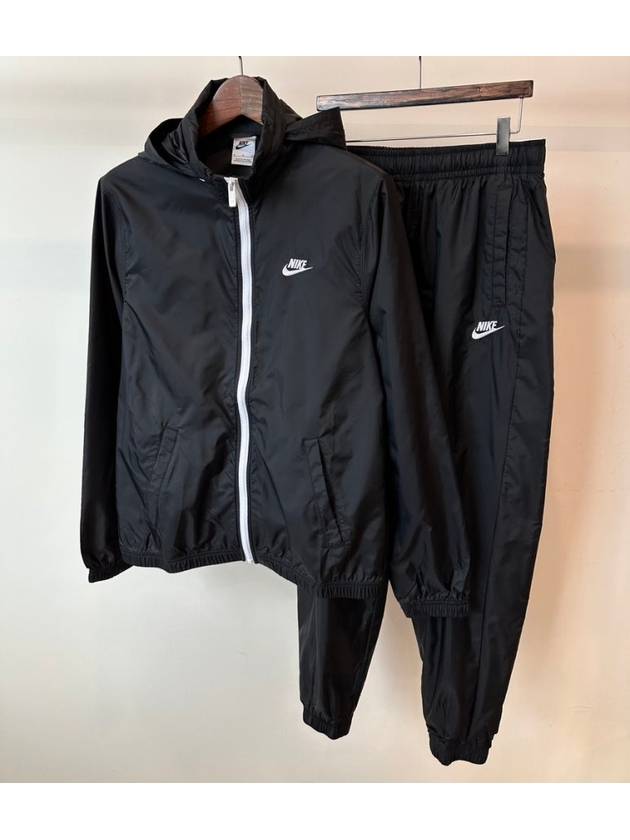 AS Club LND Woven Tracksuit Black - NIKE - BALAAN 2