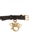 Women's 20mm Calfskin Miss Belt Black B0444OV WV M900 - DIOR - BALAAN 2