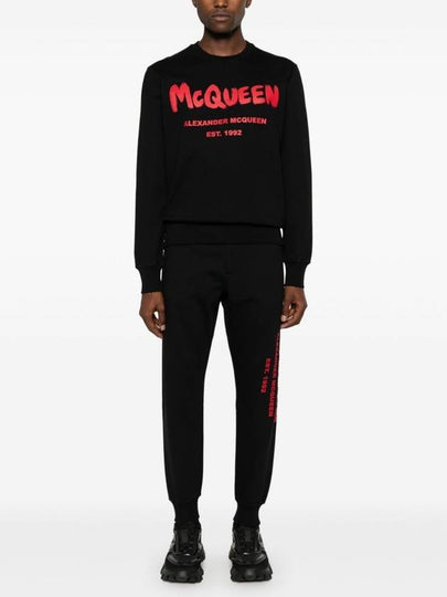 ALEXANDER MCQUEEN GRAFFITI PRINT SWEATER - ALEXANDER MCQUEEN - BALAAN 2