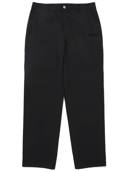 CHINO PANTS BLACK MAN - MALBON GOLF - BALAAN 1