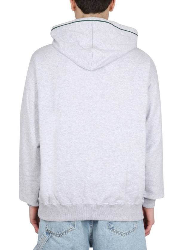 Drôle De Monsieur Hooded Sweatshirt With Logo - DROLE DE MONSIEUR - BALAAN 3