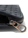 navy clutch bag - BOTTEGA VENETA - BALAAN 5