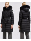 Chloe long hooded jacket padded black KHLOE J20931C000235968E999 - MONCLER - BALAAN 1