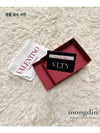 VLTN Logo Card Wallet Black - VALENTINO - BALAAN 5