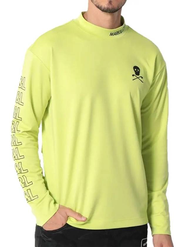 Men s Odin Long Sleeve T Shirt Green MLM 4A AA01 - MARK & LONA - BALAAN 3