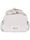 Logo Patch Leather Bucket Cross Bag Neutral - MAISON MARGIELA - BALAAN 4