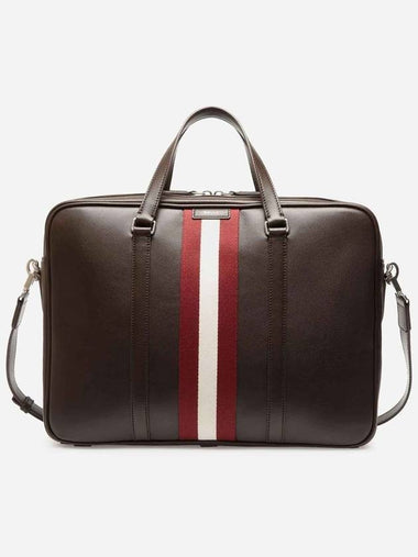 Code Leather Briefcase - BALLY - BALAAN 1