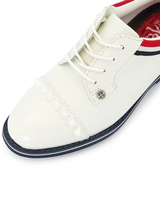 Women's Stud Gallivanter Cap Toe Golf Shoes Snow - G/FORE - BALAAN 9