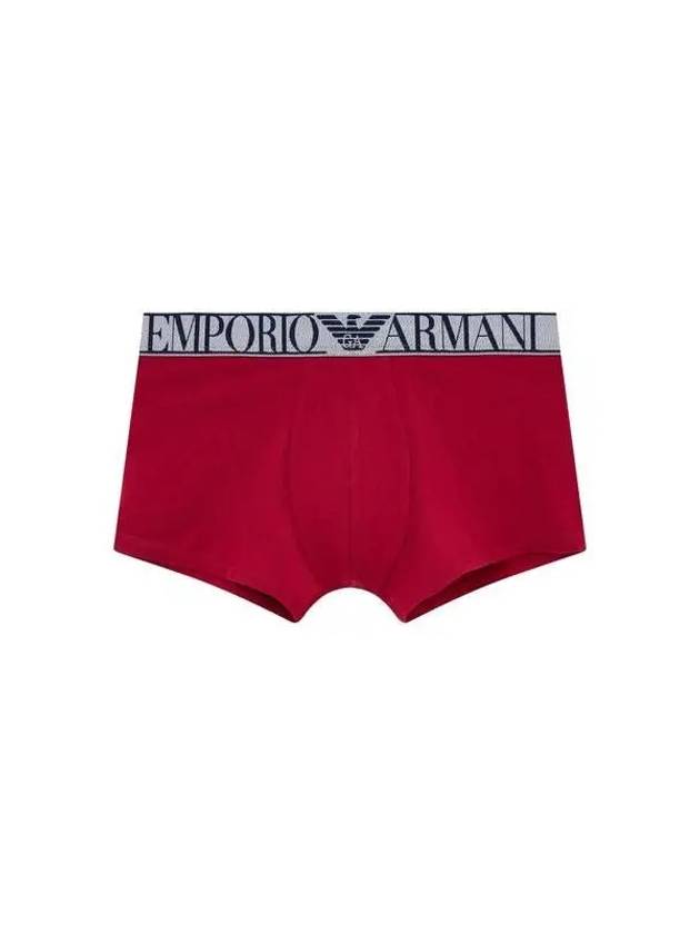 UNDERWEAR Men s Big Logo Band Solid Drawn Cherry Red - EMPORIO ARMANI - BALAAN 1