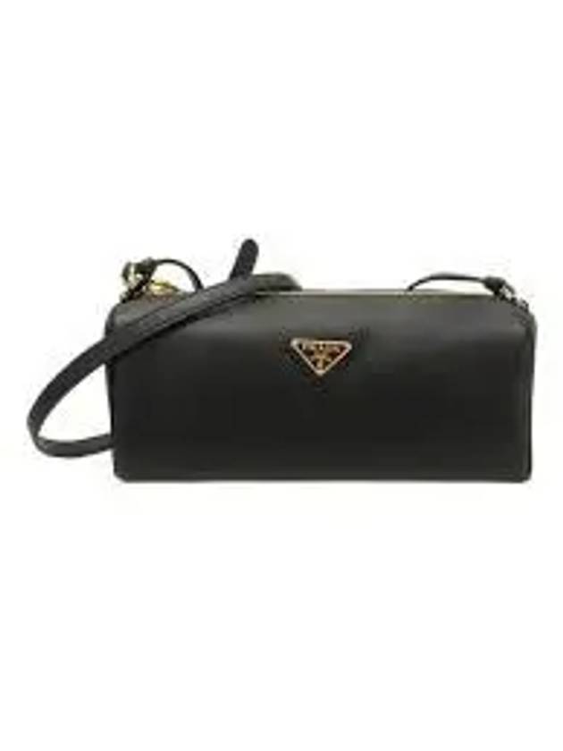 Triangle Logo Shoulder Bag Black - PRADA - BALAAN 2